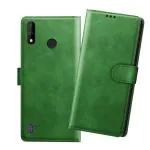 HANIRY Flip cover For Itel A47 flip cover / L5505 flip cover / Green