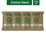 Goshudh Ajwain 400 g (100g X 4 Pack) Carom Seeds