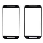 NAFS Black Front Outer Glass For Motorola Moto G2