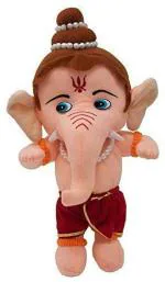 LVS TOYS Ganesha Ji Teddy Bear for Kids, Girls & Children Gifting, Girls Playing & Gift in 40 cm Long, Big Size