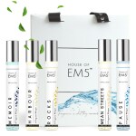 EM5 MARINE Set of 5x12ml Perfume Spray for Men and Women Fresh Aquatic Easy to Carry, Pocket Size