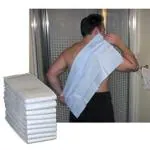 KUDIZE 70 GSM Disposable Non Woven Face and Body Towel (18 x 18-inch) (45 X 45 CM) (PACK OF 25)