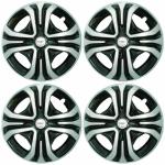 PRIGAN Swift DZIRE Black Silver Wheel Cover 14