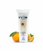 Vyom India Vitamin C Orange Face Wash for Glow & Shine with Deep Hydrating Formula | Purely Organic & Plant Based (100ML)