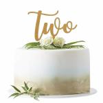 OM KRAFT Acrylic Cake Topper