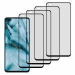 Kite Digital OnePlus Nord Matte Finish (Black) Tempered Glass Screen Protector with Edge to Edge Coverage - Easy Installation Kit (Pack of 4)
