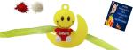 Kids Rakhi (Smile Kids Eraser Rakhi 1 Set n Greeting card Roli Chawl)
