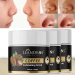 Leandros Coffee Scrub, 100 G Each (Pack Of 3)