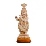 Newven Krishna Statue Murti Showpiece Hindu God Idol Figurine For Home Decor House Warming Gifts
