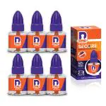 DND Secure Mosquito Repellent Refill| Liquid Vaporiser | 50% Extra Power | Pack of 6 - 45ml Each