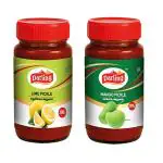 Darling Pickles Combo: Mango Pickle 200g and Lemon pickle 200 g (Buy 1 Get 1 Free)| 200g Pickles| Traditional South Indian Taste |
