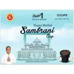 Bhatia Brothers namo herbal sambrani cups (Pack of 10 + 2)