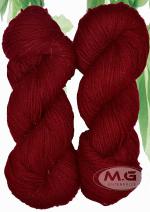 Simi Enterprise Mehroon Wool Brilon Wool, Hank Hand Knitting Wool, Art Craft Soft Fingering Crochet Hook Yarn, Needle Knitting Yarn Thread Dye Sm-Rtcd, 400 G