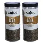 Ariga Foods Roasted Chia Seeds Premium Healthy & Nutritious Chia Seeds 1kg (500g Pack of 2,)