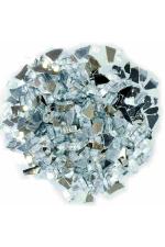 Sodee Clear Glass Reflective Crushed Glass for Resin Art 1kg