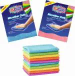 SIR PRIZE Heavy Microfiber Cloth for Car Cleaning and Detailing, 320 GSM, Dual Sided [Pack of 5]