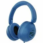 Zebronics Boom Wired Headphone Over Ear in-Line MIC-Blue