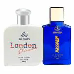 John Phillips LONDON DREAMS-PASSPORT | Long Lasting | Combo Eau de Parfum (100+100 ml )