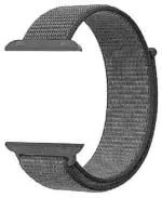 MIFKRT Sport Loop Replacment Band Strap For Apple Watch 42mm, 44mm Series 5, 4, 3, 2, 1 , Black