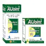 Ambic Aljoint Pain Relief Tablets- 60 Tablets I Ayurvedic Pain Relief Tablets For Joint Pain, Muscular Pain, Rheumatoid Arthritis (Aljoint Oil + 60 Tablets)