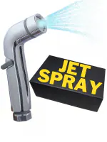 ENNIUS Hand Shower for Toilet Ennius High - Pressure Jet Spray for Toilet Portable - Clean with Ease | Toilet Faucet Hand Spray | Bathroom Jet Spray (Pack of 1)