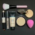 KA CAYLA Girls Fab makeup combo tools and foundation, compact, concealer, puff