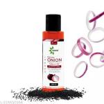 SWARVEDA Herbal Onion Hair Oil With Black Seed Oil Extracts - Controls Hair Fall 120 ml Hair Oil PACK OF 2