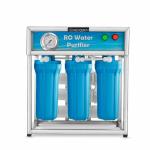 RUIQUAN 25 LPH Commercial RO Water Purifier Plant/Filter with UV Protection, Double Purification with Auto Shut-Off and TDS Adjuster (50 Litres)