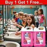 PISHARNATH Hand Wash Liquid pink 10Liter for Sensitive Skin, Premium Coco Shea Fragrance, USDA Certified, Moisturizing, Hypoallergenic, For All Skin Types and Ages