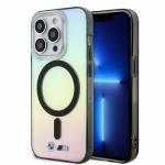 CG MOBILE SAS BMW iPhone 15 Pro Max Case [Official Licensed] M Collection Mag-Safe Compatible with A Printed Logo | Protective Case/Cover Designed for iPhone 15 Pro Max (6.7-Inch) - Iridescent