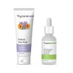 Trycone Face Serum 30 Ml And Probiotic Face Wash 100 Ml Combo For Anti Pigmentation And Skin Whitening 2 Pc