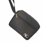 VORIYO Hand Cash Pouch Bag for Men Saving Kit Bag Money Carrying Multipurpose Bag Artificial Leather Material with Water Resistance (Black)