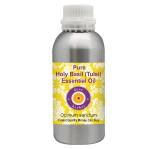 Deve Herbes Pure Holy Basil Essential Oil (Ocimum sanctum) Natural Therapeutic Grade Steam Distilled 630ml