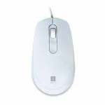 iBall Aero Mouse, Advanced Optical Mouse, 1200 CPI Faster Speed, Ergonomic Design, Comfortable for Both Left & Right-Hand Users, Windows/Mac Compatible - White