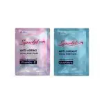 Sparkel Combo Pack - (Anti Oxidant Glow - Anti-Aging Youth) Face Sheet Masks.