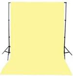 Cam Cart Photography Studio Backdrop for Event Shoot and Vedio Recording (10 X 10 ft , Lemon)