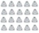 Inditradition Baby Safety Electrical Socket Cover Guards, for 5 amp Sockets, White (Pack of 20)