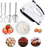Fitzu White 7 Speed Electric Beater, Hand Mixer, Hand Blender 260 W
