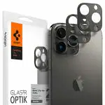 Spigen Graphite Tempered Glass Touch Sensitive Camera Lens Protector Scratch Resistant Pack of 2 3.59 x 3.47 x 0.05 cm
