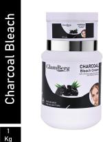 RadeshGlamberg Herbal Charcoal Bleach Cream With Activator, 1000 Gm (Pack Of 2)