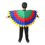 Kaku Fancy Dresses Multicolor Bird Wing Fancy Dress Accessory for Kids - Multicolor, Freesize