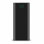 Lifelong 10000 mAh Li Polymer Ultra Compact Power Bank 10 Watts Fast Charging with Digital Display and Dual Ports for Smartphones, Smart Watches, Neckbands & Other Devices (Black)