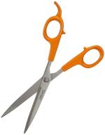Fiskars Orange Swedish Sandvik Steel Classic Hairdressing Scissors, 17 Cm