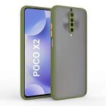 MobiLooks Mobile Accessories for Poco x2 Green Shock-Absorbent Back Cover 15 x 8 x 5 cm