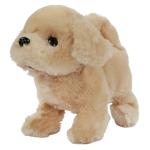 Hamleys Movers and Shakers Retriever Plush Soft Dog Toy(Brown), 3Y+