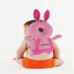 Pseudo Baby Helmet Baby Head Protector, Adjustable Size Baby Learn to Walk Or Run Soft Baby Safety Helmet, Infant Anti-Fall Anti-Collision, (Pink)