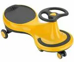 Magpie Contructions Swing Car/ Magic Car Rider Scratch Free Twister Ride-On Toy Car for Kids(Yellow)
