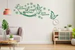 Aquire Green Wall Sticker, 110 cm