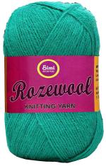 Simi Enterprise Teal Wool Rosemary Wool Ball Hand Knitting Wool, Art Craft Soft Fingering Crochet Hook Yarn, Needle Knitting Yarn Thread Dyed-Sb Art-Gje, 400 G