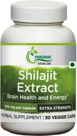 Prirupam SHILAJIT AYURVEDICE CAPSULES-30 (Pack of 1)